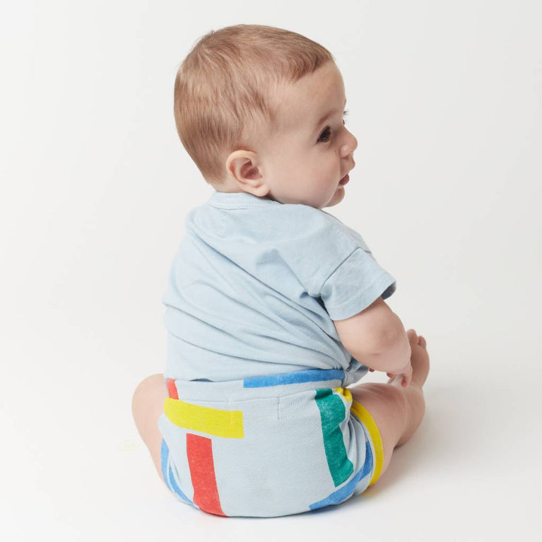 Sail Boat T-Shirt aus Bio-Baumwolle in Hellblau