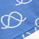 Sail Rope Shorts aus Bio-Baumwolle in Blau