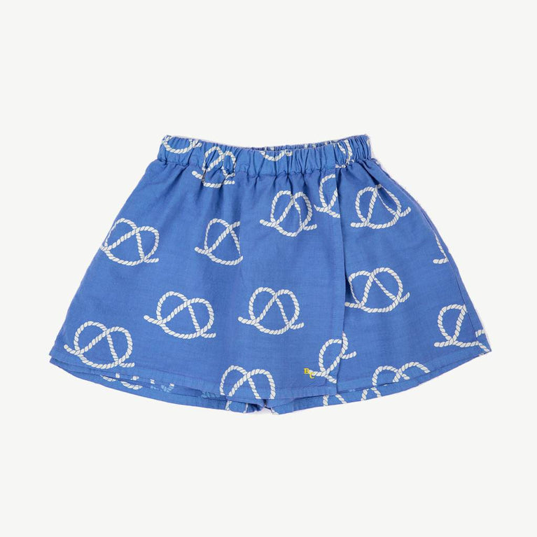 Sail Rope Shorts aus Bio-Baumwolle in Blau