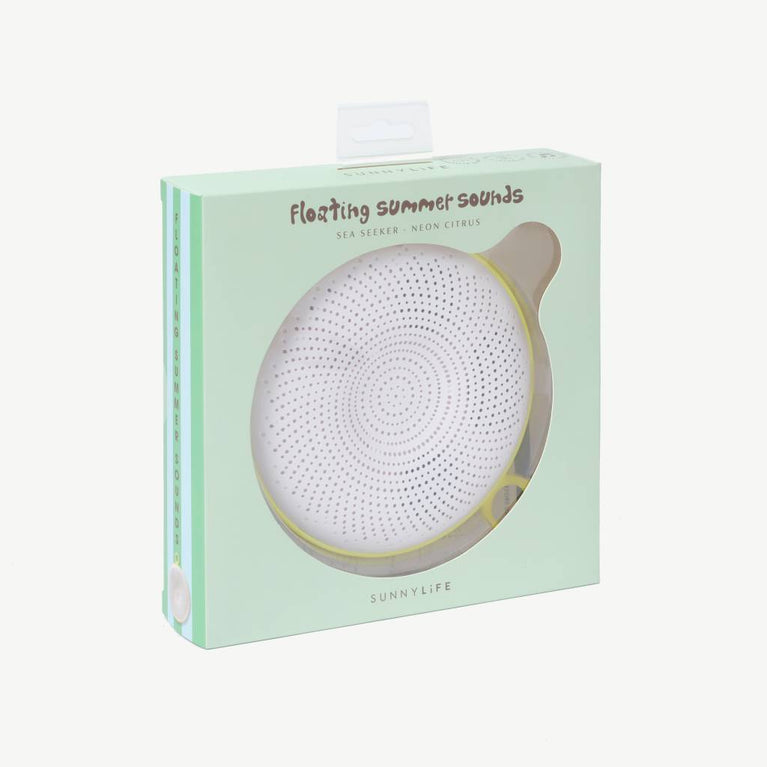 Wasserdichter LED-Lautsprecher Sea Seeker in Neon Citrus
