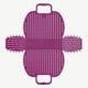 Faltbare Korbtasche Maxi - (B)50 x (H)38 x (T)22 cm