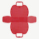 Faltbare Korbtasche Maxi - (B)50 x (H)38 x (T)22 cm