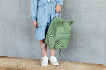 Tierdesign Wasserabweisender Rucksack aus Bio-Baumwolle - Groß