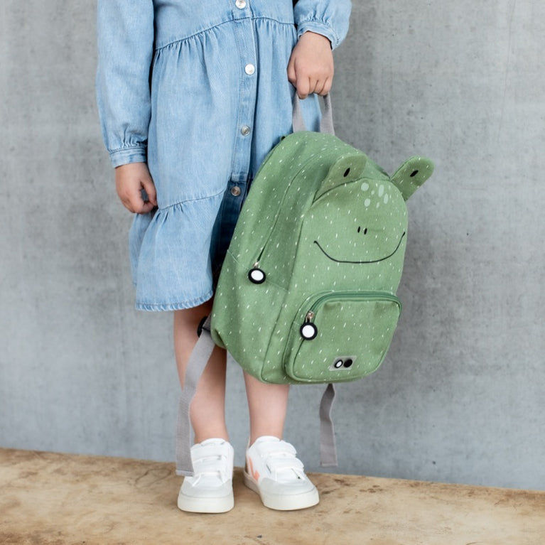 Tierdesign Wasserabweisender Rucksack aus Bio-Baumwolle - Groß