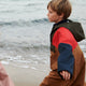 Marcel Poncho Aus Recyceltem Material - Aurora Red Multi Mix
