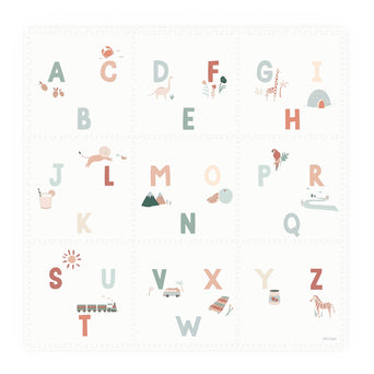 3-in-1 Spielmatte Puzzlematte - Alphabet