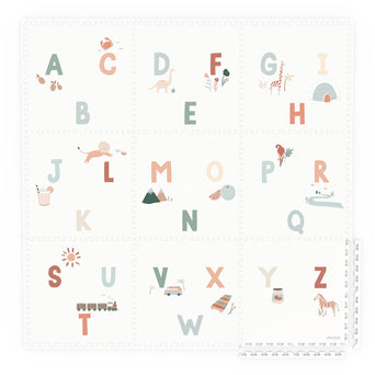 3-in-1 Spielmatte Puzzlematte - Alphabet