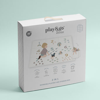 3-in-1 Spielmatte Puzzlematte - Numbers