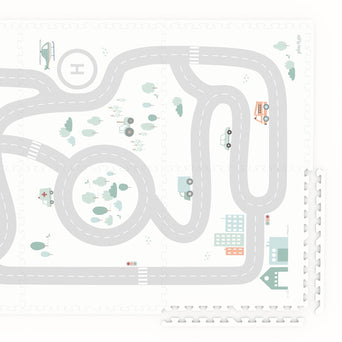 3-in-1 Spielmatte Puzzlematte - Road