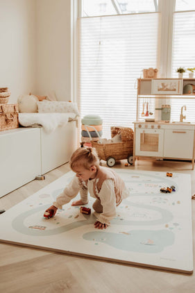 3-in-1 Spielmatte Puzzlematte - Village
