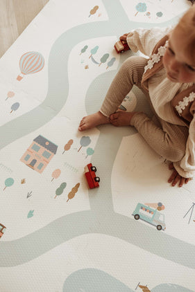 3-in-1 Spielmatte Puzzlematte - Village