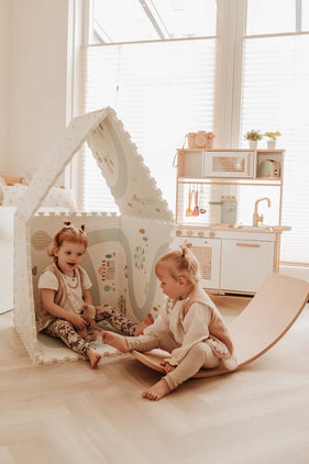 3-in-1 Spielmatte Puzzlematte - Village