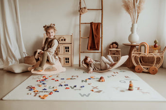 3-in-1 Spielmatte Puzzlematte - Alphabet