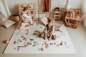 3-in-1 Spielmatte Puzzlematte - Alphabet