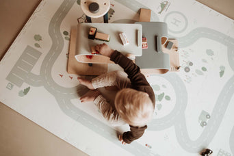 3-in-1 Spielmatte Puzzlematte - Road