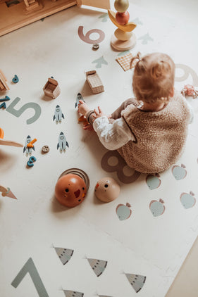 3-in-1 Spielmatte Puzzlematte - Numbers