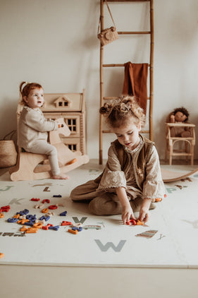 3-in-1 Spielmatte Puzzlematte - Alphabet
