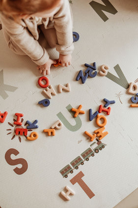 3-in-1 Spielmatte Puzzlematte - Alphabet