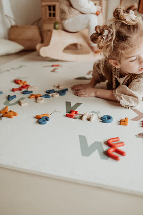 3-in-1 Spielmatte Puzzlematte - Alphabet