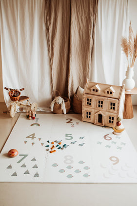 3-in-1 Spielmatte Puzzlematte - Numbers