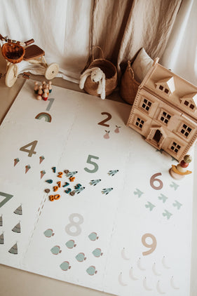3-in-1 Spielmatte Puzzlematte - Numbers