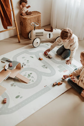 3-in-1 Spielmatte Puzzlematte - Road