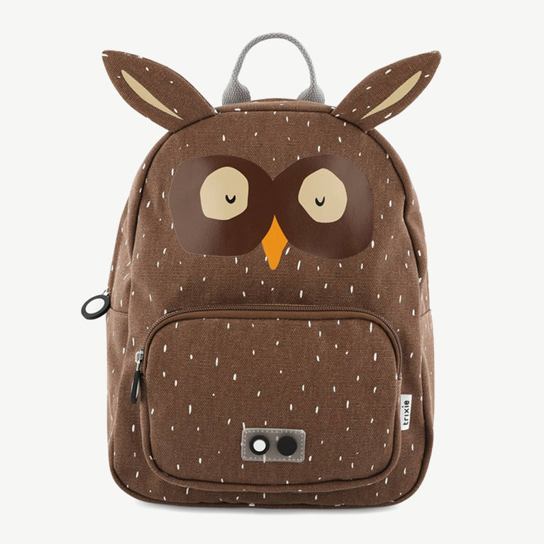Tierdesign Wasserabweisender Rucksack aus Bio-Baumwolle - Groß