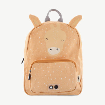 Tierdesign Wasserabweisender Rucksack aus Bio-Baumwolle - Groß