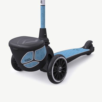 Scoot and Ride - Kickboard Highwaykick 2 Lifestyle LED - Reflective Steel - 4897033965279 - littlehipstar.com