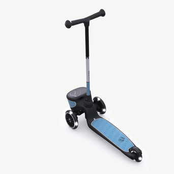 Scoot and Ride - Kickboard Highwaykick 2 Lifestyle LED - Reflective Steel - 4897033965279 - littlehipstar.com