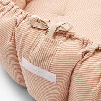 Liewood - Ola Spielmatte aus Bio-Baumwolle - Stripes Tuscany Rose - 5715335093577 - littlehipstar.com