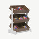Toy Store Spielzeugregal aus Holz - (B)78,8 x (H)97,8 x (T)48 cm