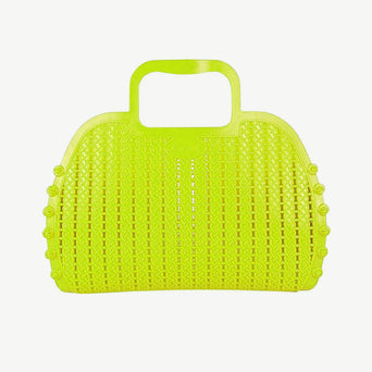 Faltbare Korbtasche Mini - (B)26 x (H)20 x (T)10 cm
