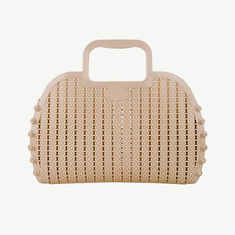 Faltbare Korbtasche Mini - (B)26 x (H)20 x (T)10 cm