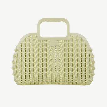 Faltbare Korbtasche Mini - (B)26 x (H)20 x (T)10 cm