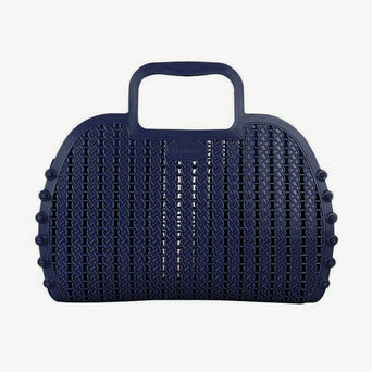 Faltbare Korbtasche Mini - (B)26 x (H)20 x (T)10 cm