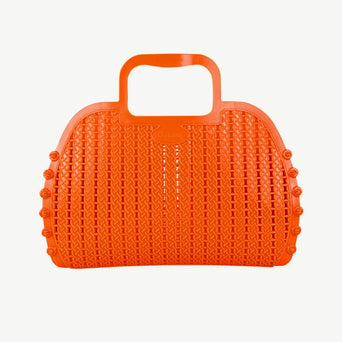 Faltbare Korbtasche Mini - (B)26 x (H)20 x (T)10 cm