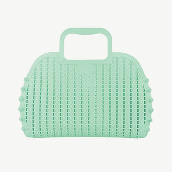 Faltbare Korbtasche Mini - (B)26 x (H)20 x (T)10 cm