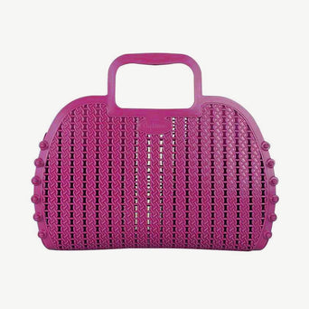 Faltbare Korbtasche Mini - (B)26 x (H)20 x (T)10 cm