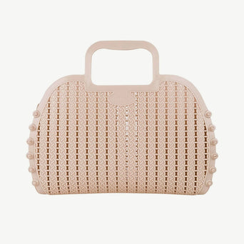 Faltbare Korbtasche Mini - (B)26 x (H)20 x (T)10 cm