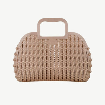 Faltbare Korbtasche Mini - (B)26 x (H)20 x (T)10 cm
