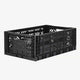 Aykasa - Klappbox Maxi - (B)60 x (H)22 x (T)40 cm; Volumen: 44 Liter - Schwarz - 4260704160707 - littlehipstar.com