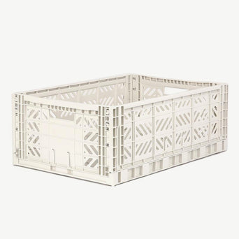 Aykasa - Klappbox Maxi - (B)60 x (H)22 x (T)40 cm; Volumen: 44 Liter - Baby Blue - 4260704160677 - littlehipstar.com