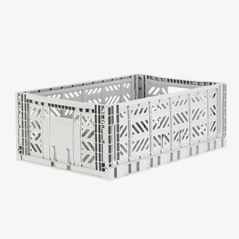 Aykasa - Klappbox Maxi - (B)60 x (H)22 x (T)40 cm; Volumen: 44 Liter - Baby Blue - 4260704160677 - littlehipstar.com