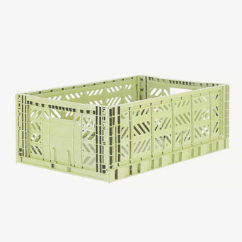 Aykasa - Klappbox Maxi - (B)60 x (H)22 x (T)40 cm; Volumen: 44 Liter - Baby Blue - 4260704160677 - littlehipstar.com