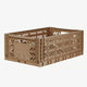 Aykasa - Klappbox Maxi - (B)60 x (H)22 x (T)40 cm; Volumen: 44 Liter - Warm Taupe - 4260704160820 - littlehipstar.com