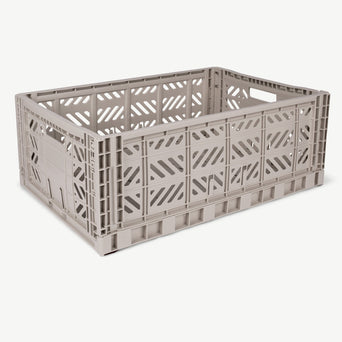 Aykasa - Klappbox Maxi - (B)60 x (H)22 x (T)40 cm; Volumen: 44 Liter - Baby Blue - 4260704160677 - littlehipstar.com