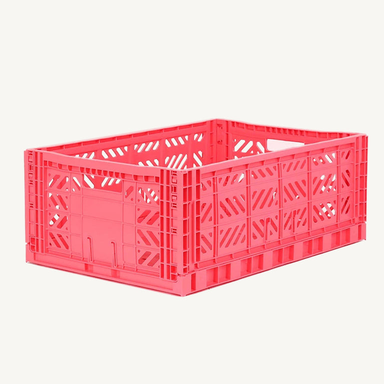 Aykasa - Klappbox Maxi - (B)60 x (H)22 x (T)40 cm; Volumen: 44 Liter - Orange - 4260704161964 - littlehipstar.com