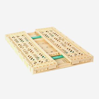 Aykasa - Klappbox Maxi Comfort Lock - (B)60 x (H)18 x (T)40 cm - Banana/Mint - 4260704162725 - littlehipstar.com