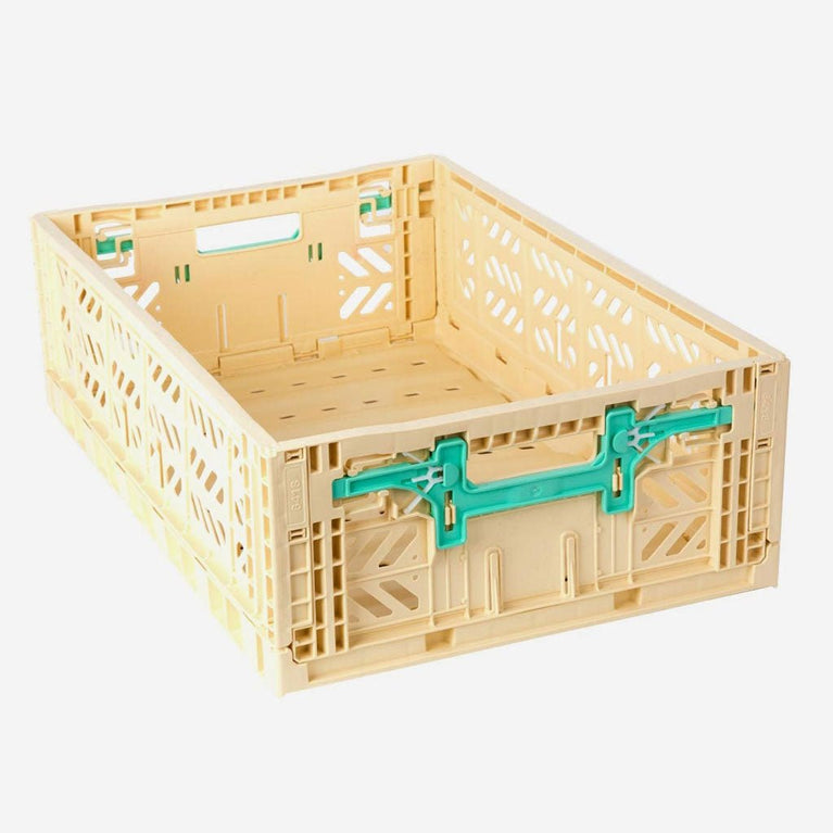 Aykasa - Klappbox Maxi Comfort Lock - (B)60 x (H)18 x (T)40 cm - Banana/Mint - 4260704162725 - littlehipstar.com